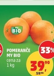 Pomeranče My BIO