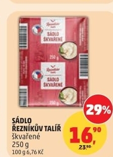Sádlo škvařené Řezníkův talíř