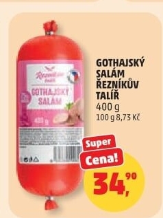 Salám Gothaj Řezníkův talíř