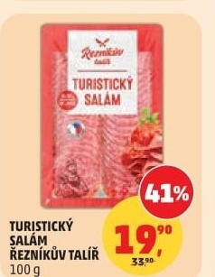 Salám turistický Řezníkův talíř