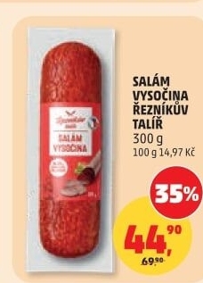 Salám Vysočina Řezníkův talíř