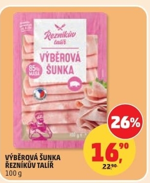 Šunka výběrová Řezníkův talíř