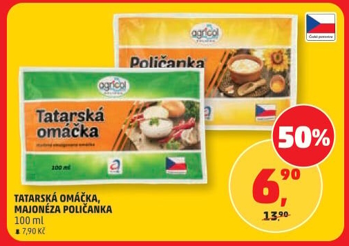 Tatarská omáčka Agricol