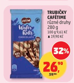 Trubičky Café time