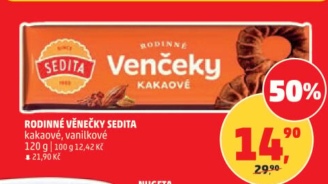 Věnečky Rodinné Sedita