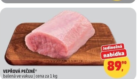Vepřová pečeně bez kosti
