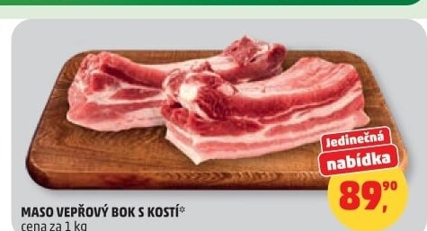 Vepřový bok s kostí