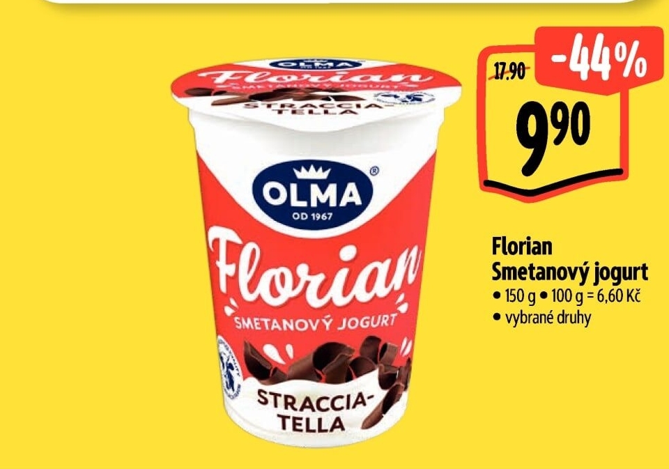Jogurt smetanový Florian Olma