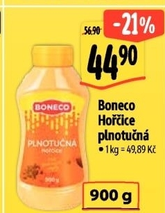 Hořčice plnotučná Boneco