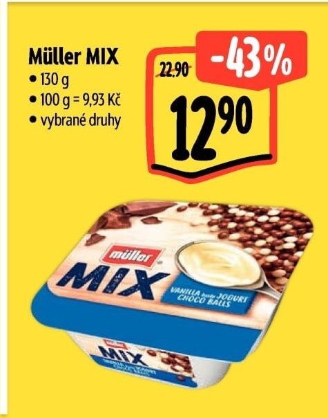 Jogurt Müller Mix