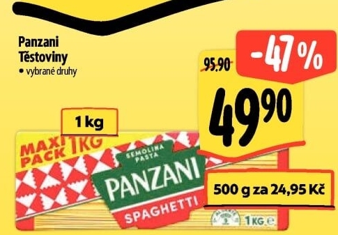 Těstoviny Panzani