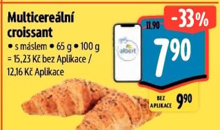 Croissant multicereální