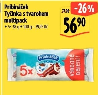 Dezert tyčinka Pribináček
