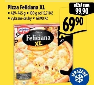 Pizza mražená FelicianaDr. Oetker