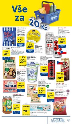 akční leták Tesco 7.4.2026-14.4.2026