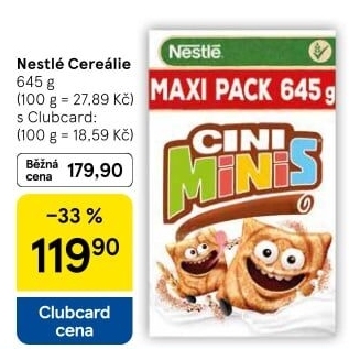 Cereálie Nestlé