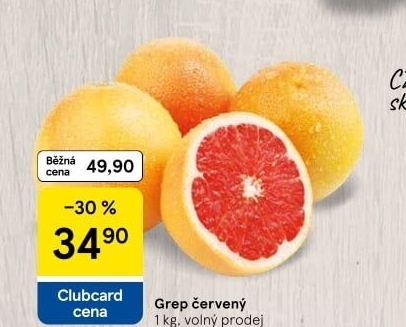 Grepy červené