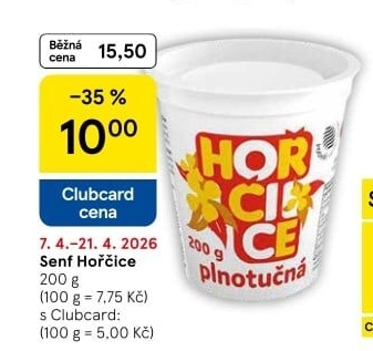 Hořčice Senf