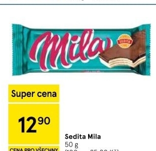 Oplatky Mila Sedita