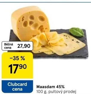 Sýr Maasdamer 45%
