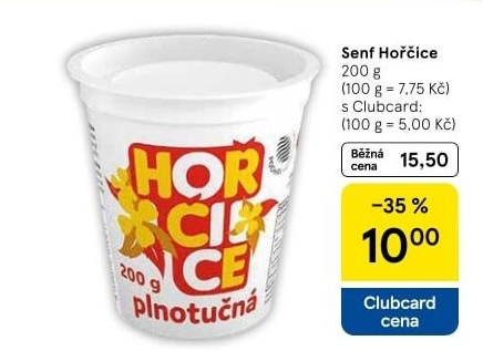 Hořčice Senf