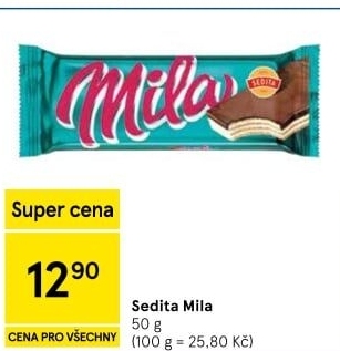 Oplatky Mila Sedita