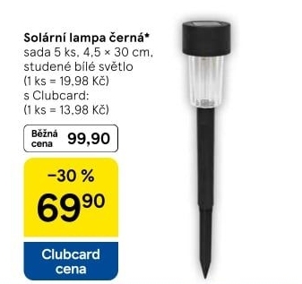 Solární lampa