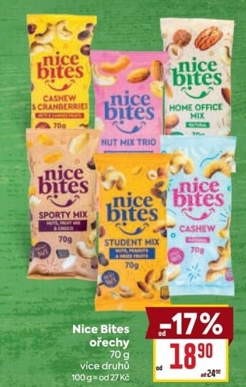 Ořechy Nice Bites
