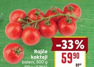 Rajčata koktejlová