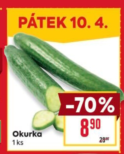 Okurka salátová - hadovka