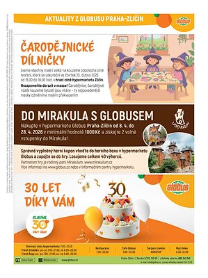akční leták Globus 8.4.2026-14.4.2026