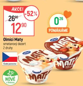 Dezert Olmíci Maty Olma