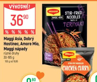 Jídla instantní Asia Maggi