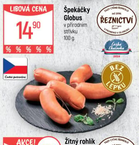 Špekáčky Globus