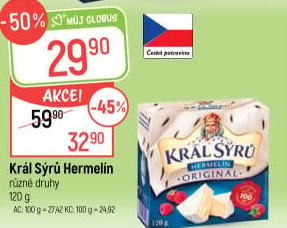 Sýr Hermelín Král sýrů