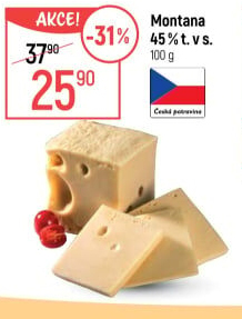 Sýr Montana 45%
