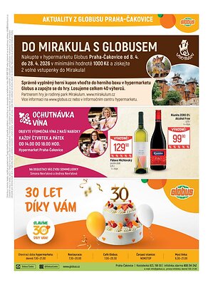 akční leták Globus 8.4.2026-14.4.2026
