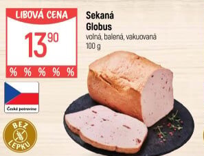 Sekaná masová Globus