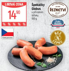 Špekáčky Globus
