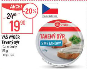 Tavený sýr Váš Výběr