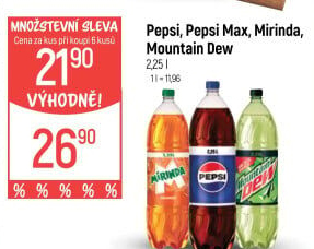 Limonáda Pepsi