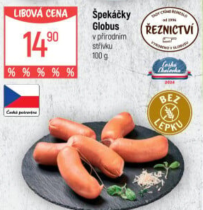 Špekáčky Globus
