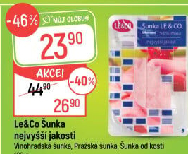 Šunka pražská nejvyšší jakosti LE&amp