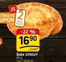 Šnek sýrový