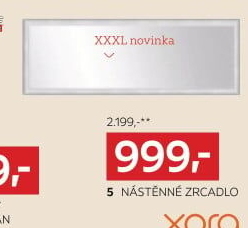 NÁSTĚNNÉ ZRCADLO