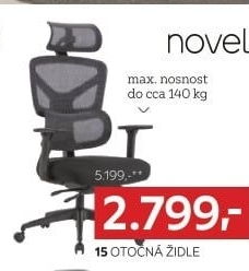 OTOČNÁ ŽIDLE