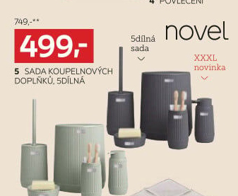 SADA KOUPELNOVÝCH DOPLŇKŮ