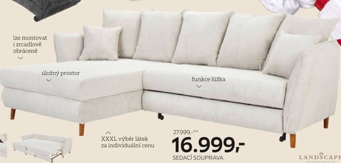 ROHOVÁ SEDAČKA