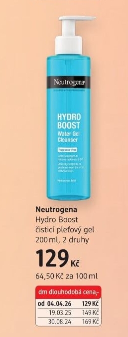 Gel pleťový čisticí Hydro Boost Neutrogena