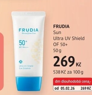 Krém Sun Ultra UV Shield OF 50+ Frudia